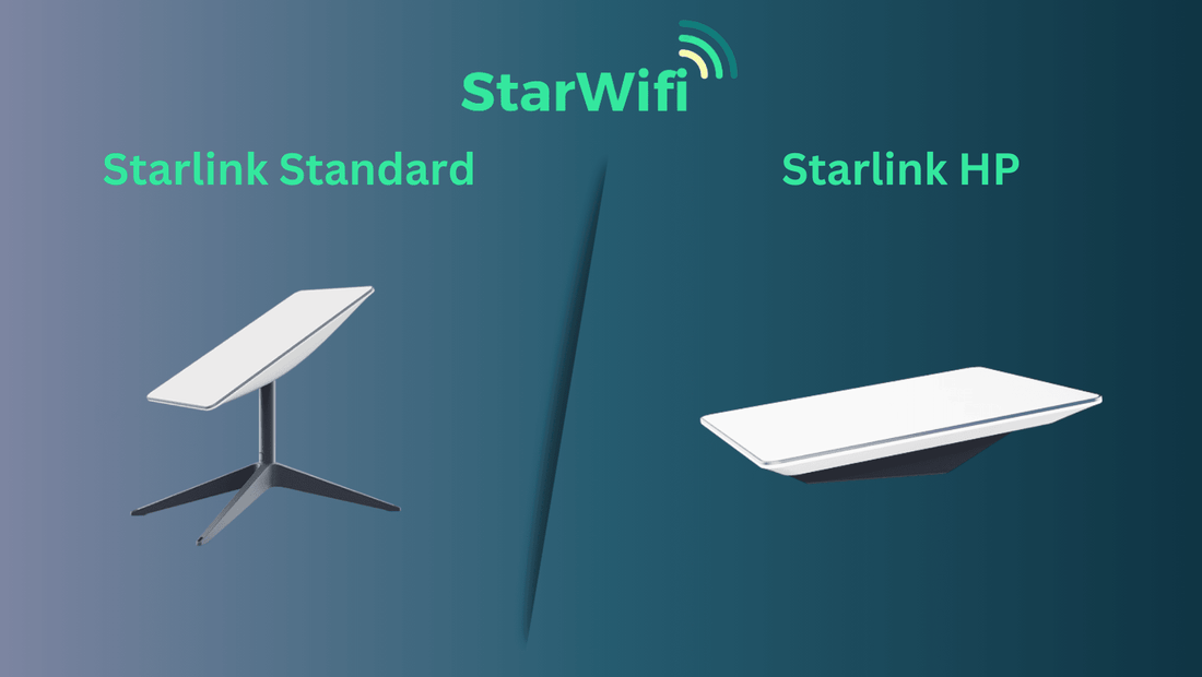 Quelle antenne Starlink choisir: Standard ou Haute Performance ? - StarWifi